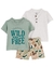 Trio com short Carter’s - Camuflado