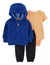 Imagem do Trio com casaco Carters - Azul
