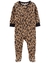 Macacão Carters em Fleece - Onça - Aquarela Baby Importados