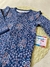 Macacão Carters em Algodão - Azul Florido - comprar online