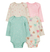 Kit body Carters manga longa 04 peças - Corações - loja online