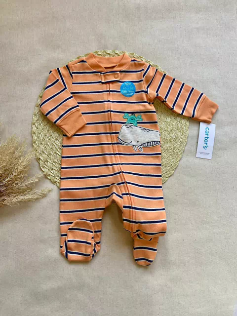 Macacão Carter´s em Algodão - Baleia