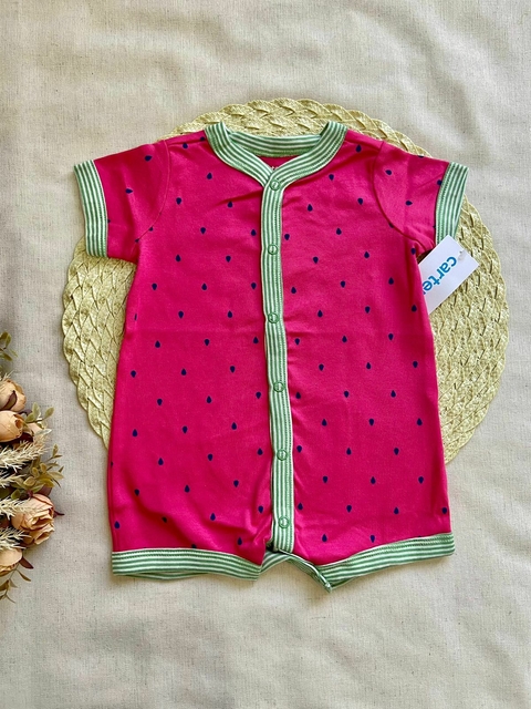 Romper Carters em Algodão - Melancia