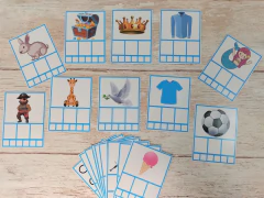 Flash Cards palabras de 2 y 3 silabas - didacticlandia