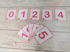 Tarjetas de numeración (0 al 10) - comprar online