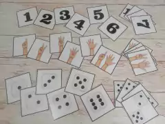 Tarjetas de numeración inicial!