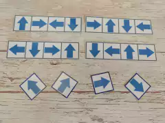 Kit 2 juegos de atención (imita patrones fechas y de colores) - didacticlandia