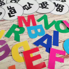 Fichas de orientación de letras - tienda online