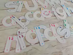 Letras en silueta - tienda online
