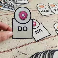 Comidas en silabas - didacticlandia