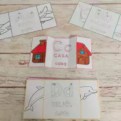 Cuadritos del abecedario