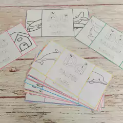 Cuadritos del abecedario en internet