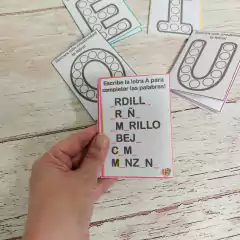 Mini Libros de Vocales - didacticlandia