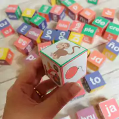 Cubos del silabario! en internet