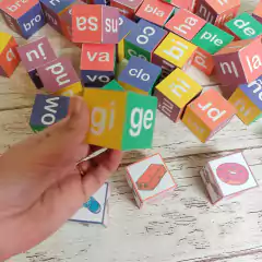 Cubos del silabario! - tienda online