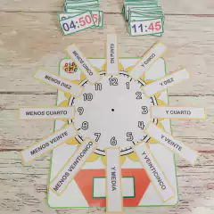 Aprendemos la hora - didacticlandia