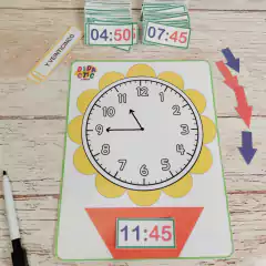 Aprendemos la hora en internet