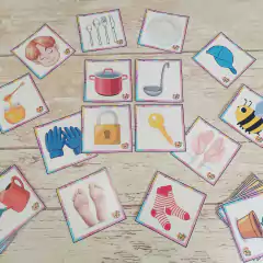Tarjetas de asociaciones lógicas