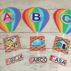 Abecedario en el aire