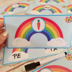 El arco iris de las sílabas! en internet