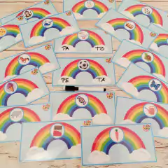 El arco iris de las sílabas! - didacticlandia