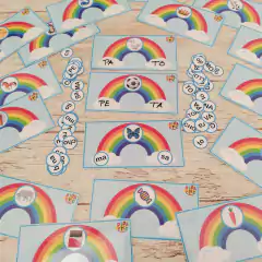 El arco iris de las sílabas!