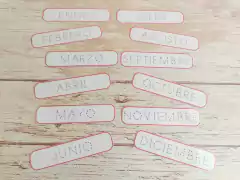 Calendario con grafomotricidad - tienda online