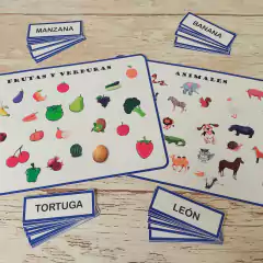 Leo y busco! (animales, frutas y verduras)