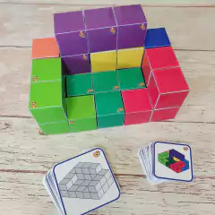 Cubos de desafíos lógicos! - didacticlandia