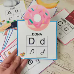 Abecedario de comidas - didacticlandia