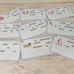 Oraciones desordenadas en internet