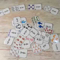 Domino de matemáticas - didacticlandia