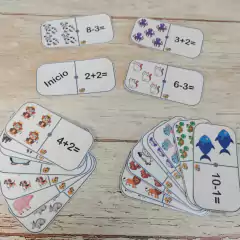 Domino de matemáticas