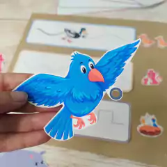 Familia de animales con grafomotricidad - comprar online