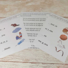 Cuadernillo Dislexia para trabajar bd pq un uv - didacticlandia