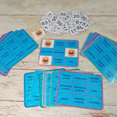 Bingo de números lectores - comprar online
