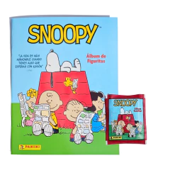 Figuritas "Snoopy" Álbum + 10 sobres - comprar online