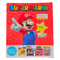 Figuritas "Super Mario" Álbum + 40 sobres en internet