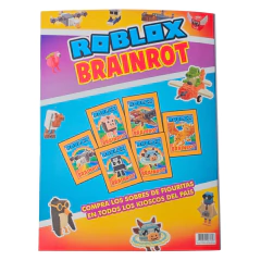 Figuritas "ROBLOX: Brainrot" x40 sobres - tienda online