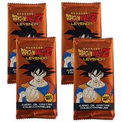 Cartas "DRAGON BALL Z - LEYENDA" SERIE 1 - Pack x40 sobres de extensiones - comprar online