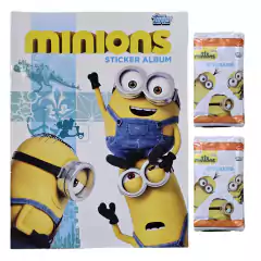 Álbum + 50 sobres de figuritas "Minions (2015)"