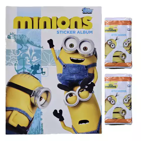 Álbum + 50 sobres de figuritas "Minions (2015)"
