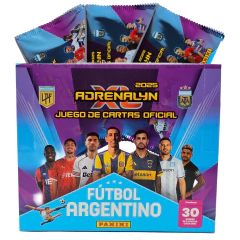 Cartas Adrenalyn XL Futbol Argentino 2025 Mazo Inicial + CAJA de 30 sobres de extensiones - Figu Shop