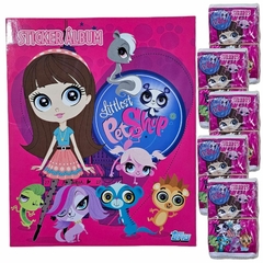 Álbum + 100 sobres de figuritas "Little Pet Shop (2015)"