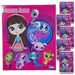 Álbum + 100 sobres de figuritas "Little Pet Shop (2015)"