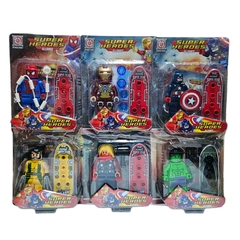 Muñecos x6 unidades en blister
