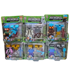 Muñecos x6 unidades en blister - comprar online