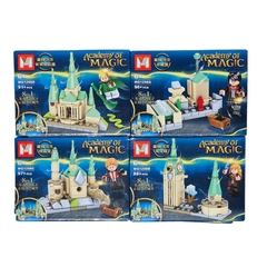 Bloques "4 en 1" Harry Potter - encastrables tipo Lego
