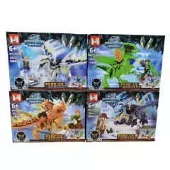 Bloques "4 en 1" Jurassic World - encastrables tipo Lego - comprar online