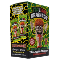 Mazo Inicial cartas "Tralalero Tralala: Italian Brainrot" Serie 12Flash Gondor (Verde) - Figu Shop